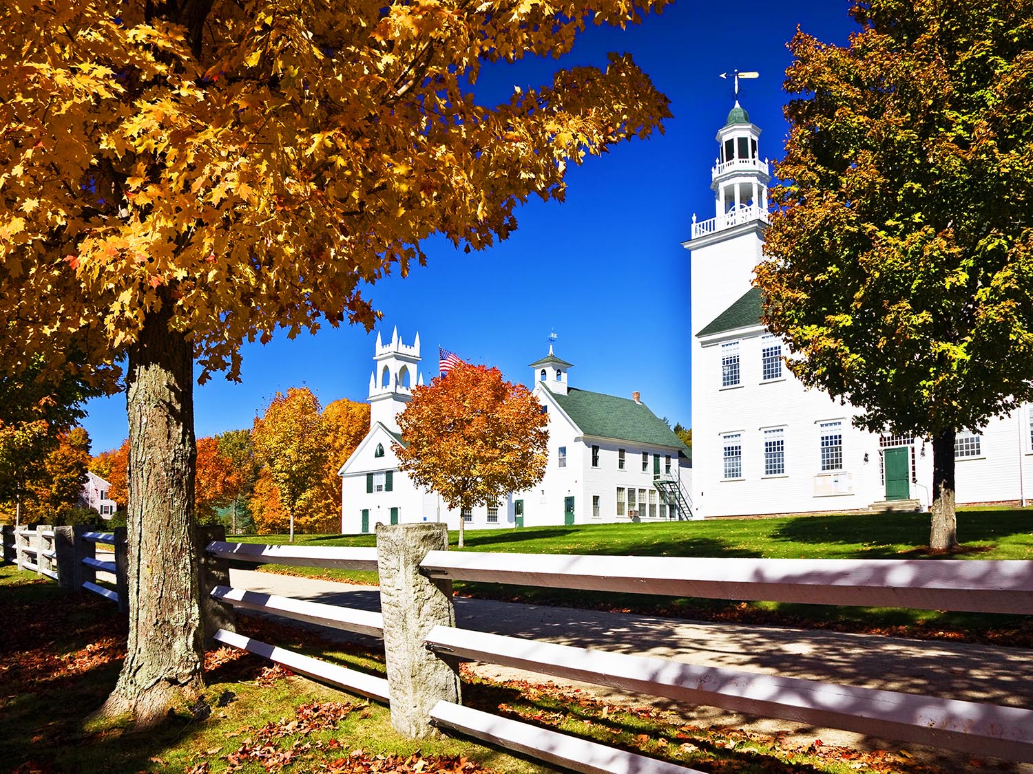 a main street in NH